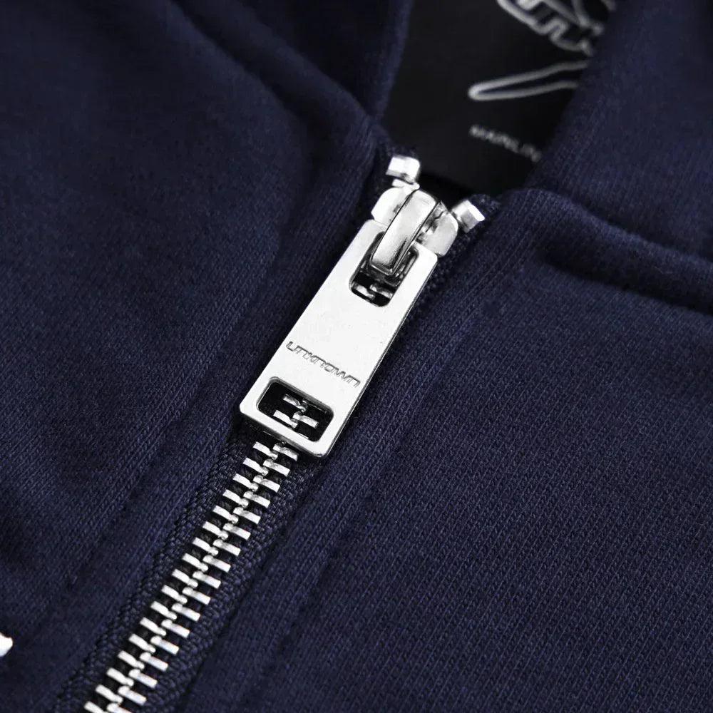 All Over Star Zip Hoodie - UNKNOWN LONDON - VENTURER