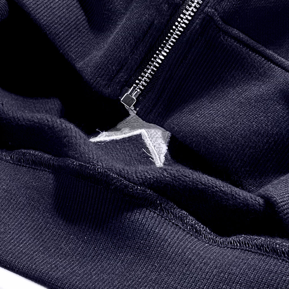 All-Over Star Zip Hoodie