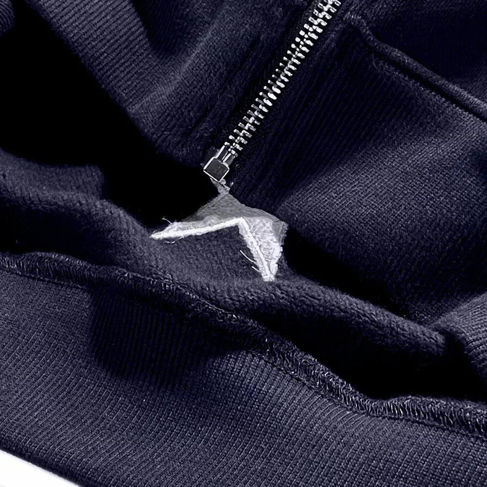 All Over Star Zip Hoodie - UNKNOWN LONDON - VENTURER