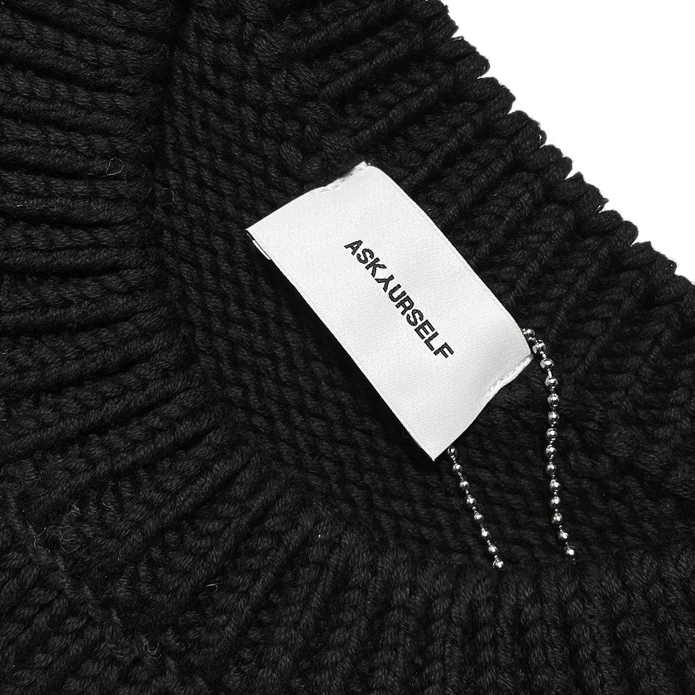 Angel Raw Cropped Chunky Knit - ASKYURSELF - VENTURER