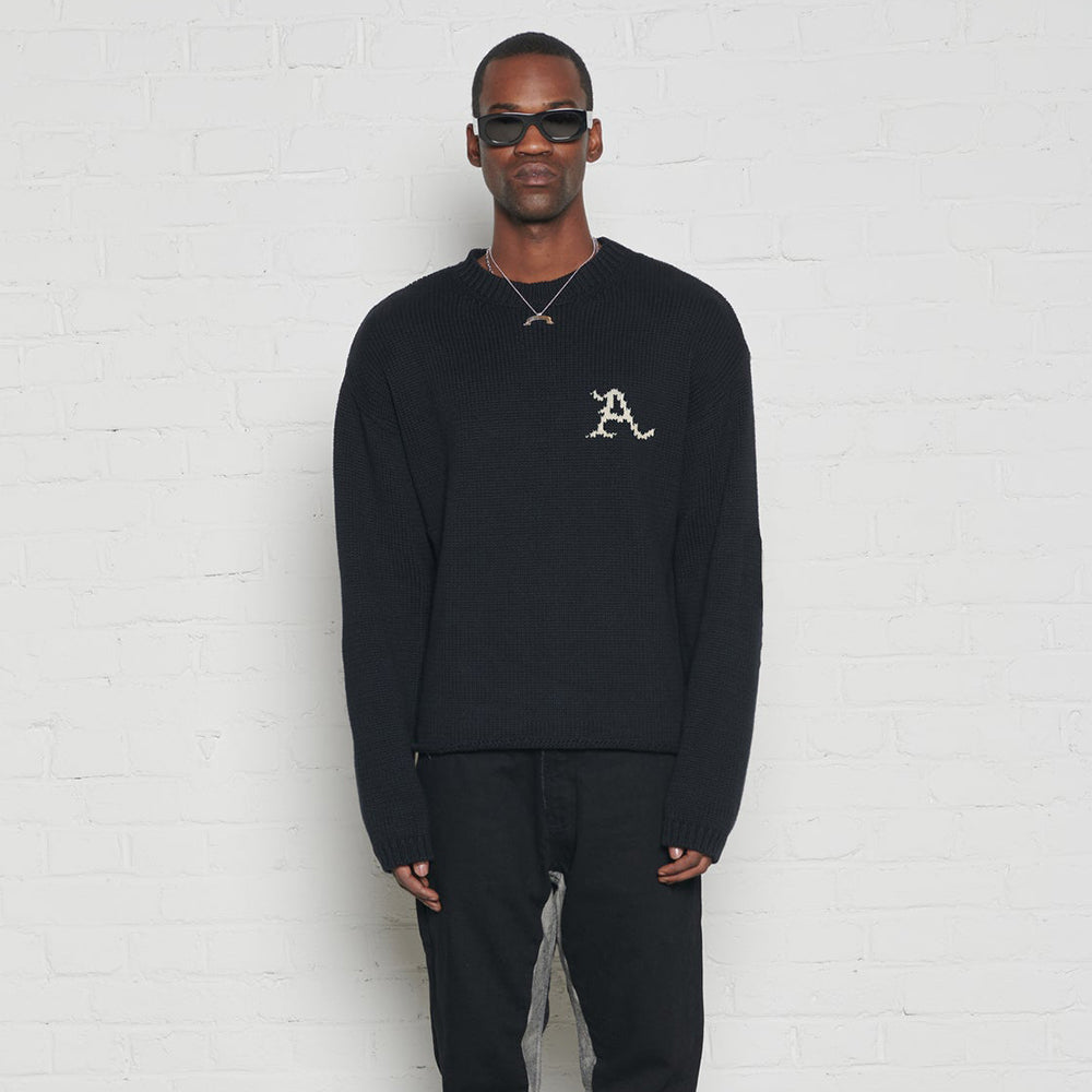 Angel Raw Cropped Chunky Knit