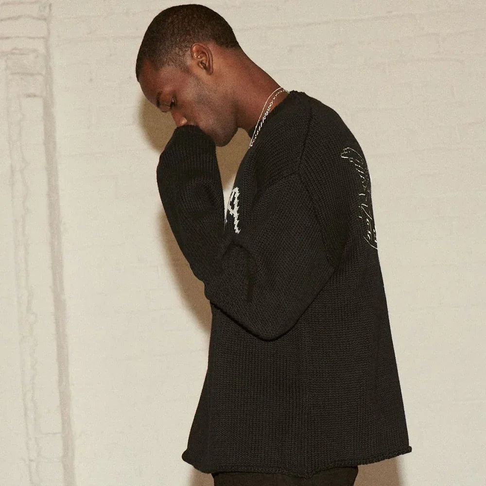 Angel Raw Cropped Chunky Knit - ASKYURSELF - VENTURER