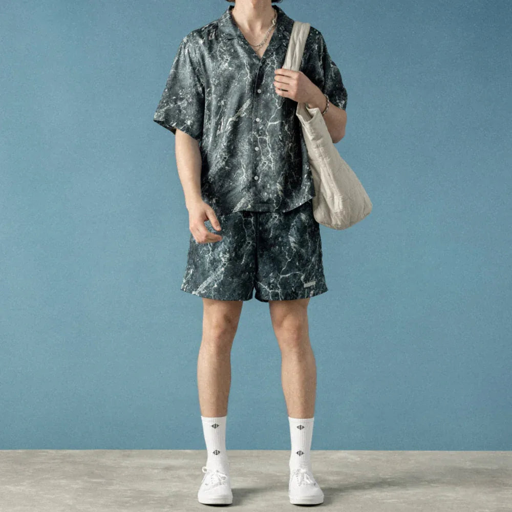 Ocean Marble Trunk - STAMPD - VENTURER