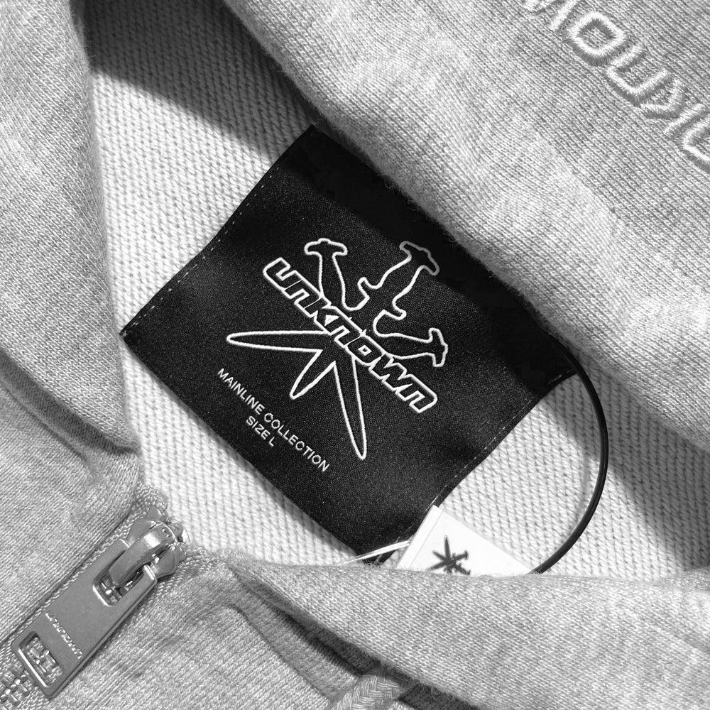 Dagger Rhinestone Zip Hoodie - UNKNOWN LONDON - VENTURER