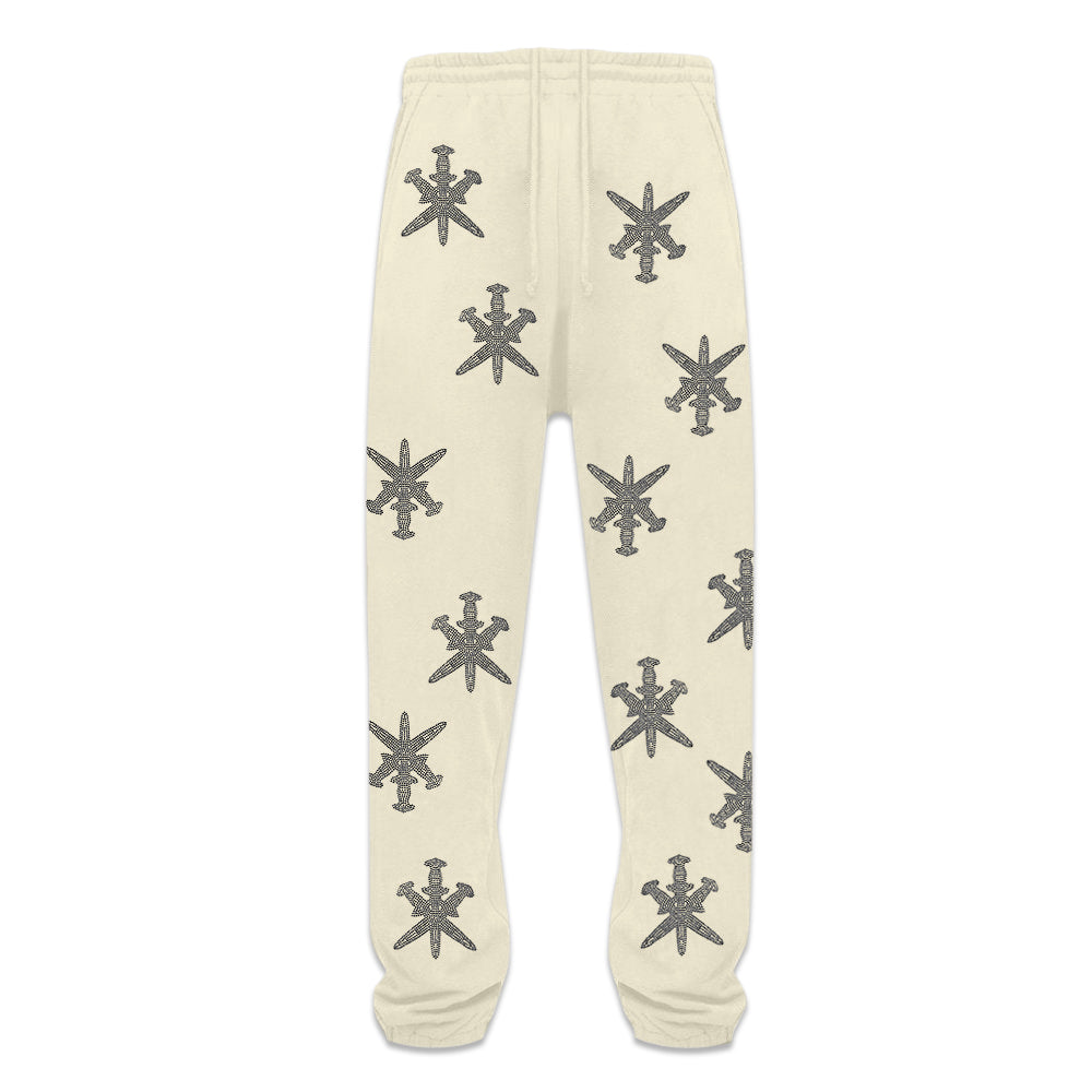 Dagger Rhinestone Joggers