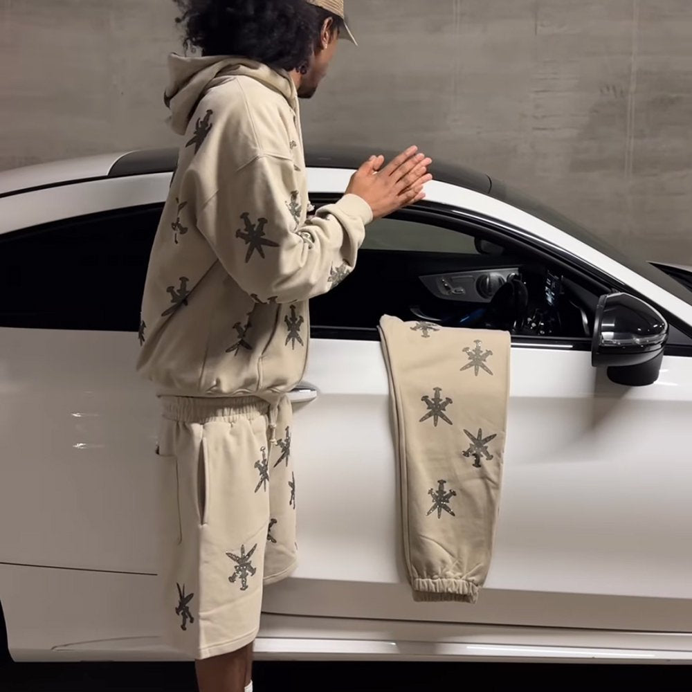 Dagger Rhinestone Joggers