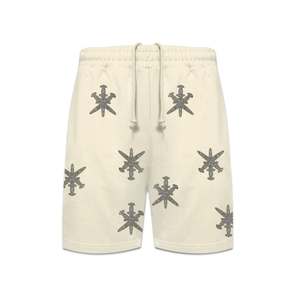 Dagger Rhinestone Shorts - UNKNOWN LONDON - VENTURER