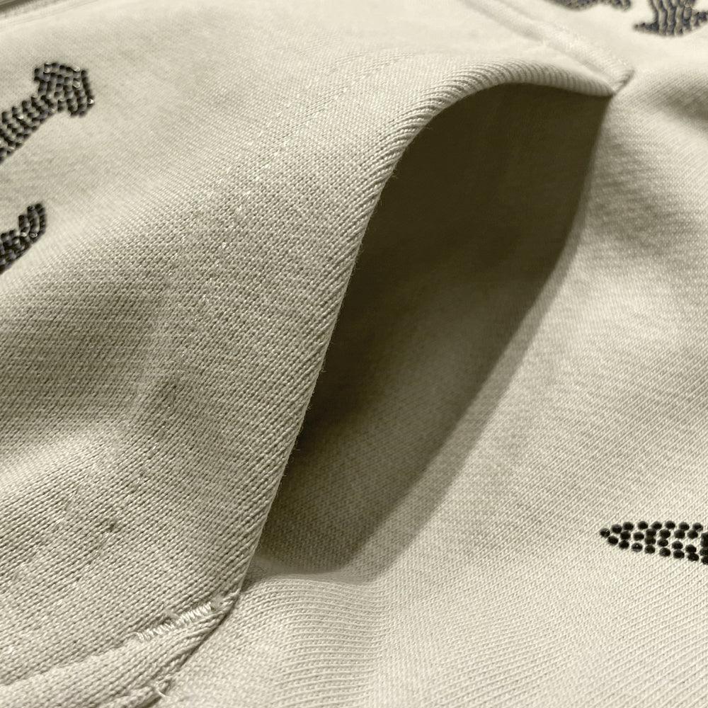 Dagger Rhinestone Zip Hoodie - UNKNOWN LONDON - VENTURER