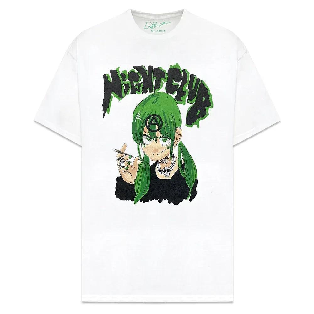 NIGHT CLUB(ナイト・クラブ)商品ページ - Anarchy Tee - White 