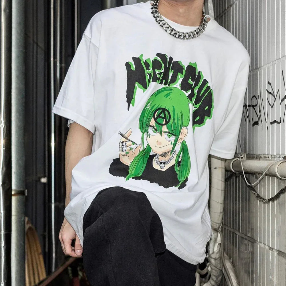 Anarchy Tee (Jun Inagawa) - NIGHT CLUB - VENTURER