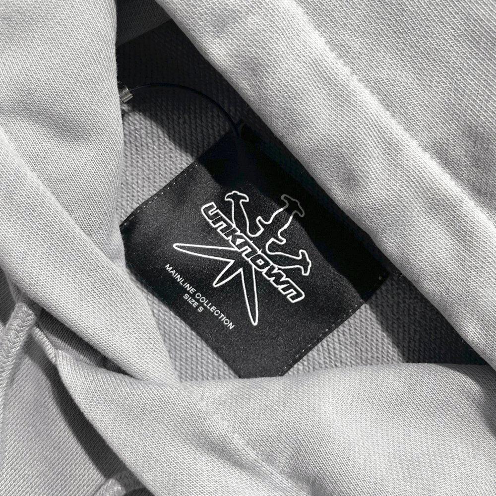 High Build Embroidery Logo Hoodie - UNKNOWN LONDON - VENTURER