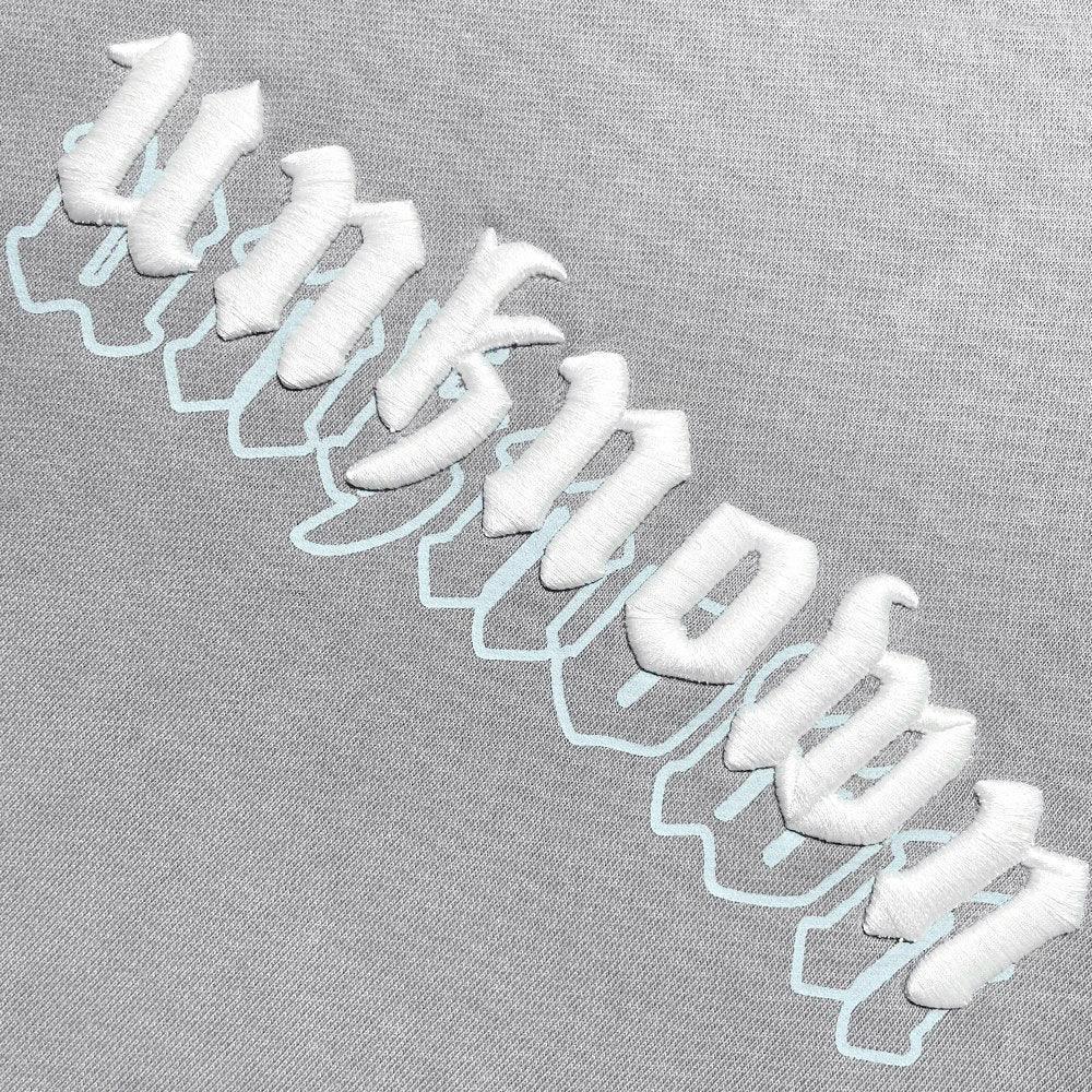 High Build Embroidery Logo Hoodie - UNKNOWN LONDON - VENTURER