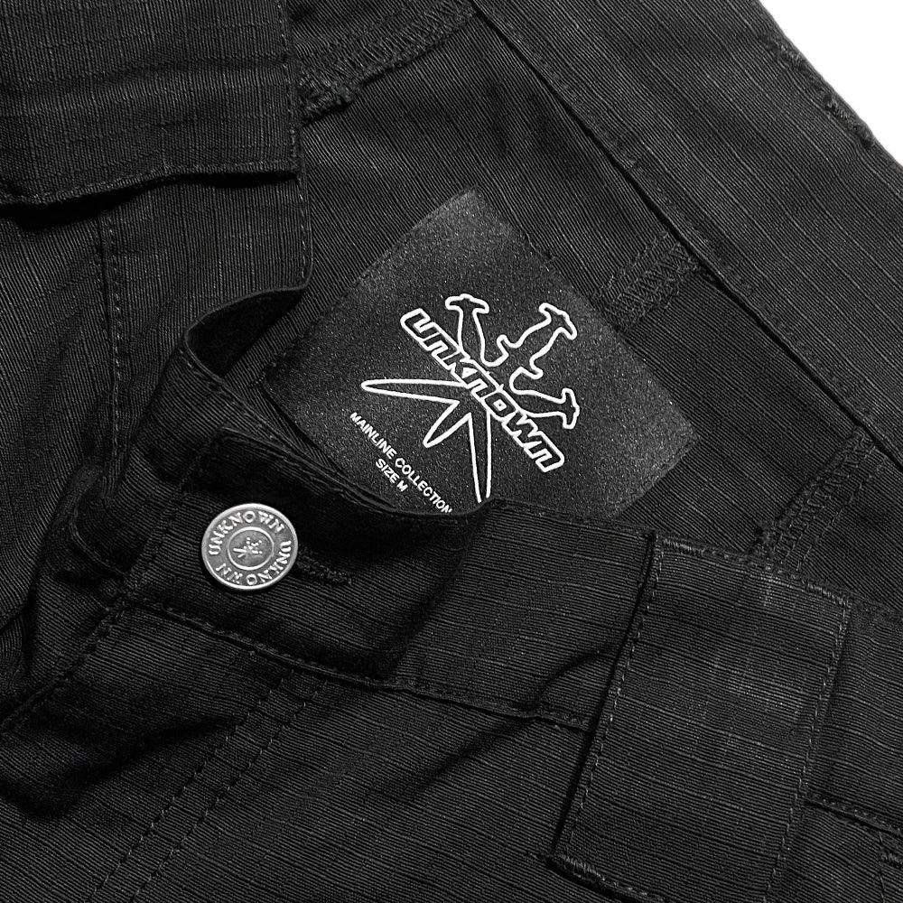 Cross Rhinestone Ripstop Cargo Pants - UNKNOWN LONDON - VENTURER