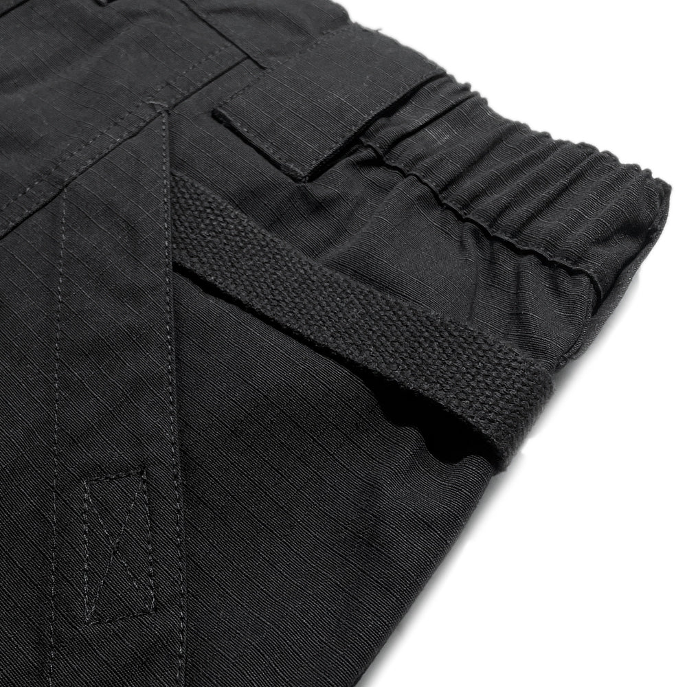 Cross Rhinestone Ripstop Cargo Pants