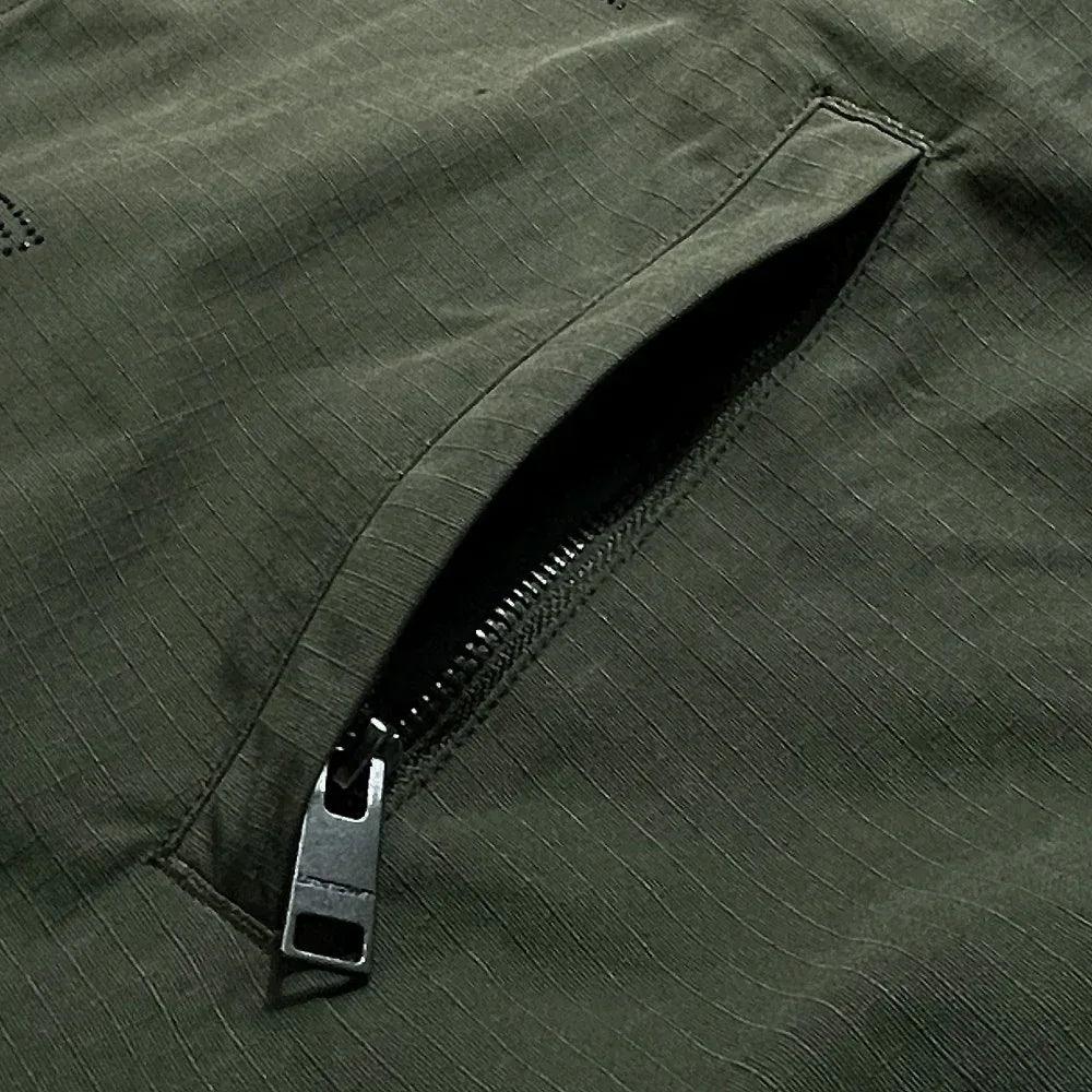 Cross Rhinestone Ripstop Jacket - UNKNOWN LONDON - VENTURER
