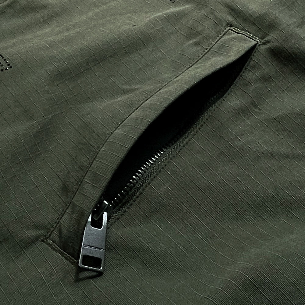 Cross Rhinestone Ripstop Jacket - UNKNOWN LONDON - VENTURER