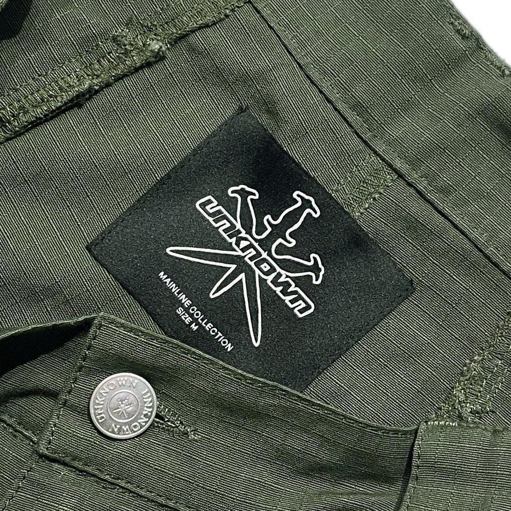 Cross Rhinestone Ripstop Cargo Pants - UNKNOWN LONDON - VENTURER