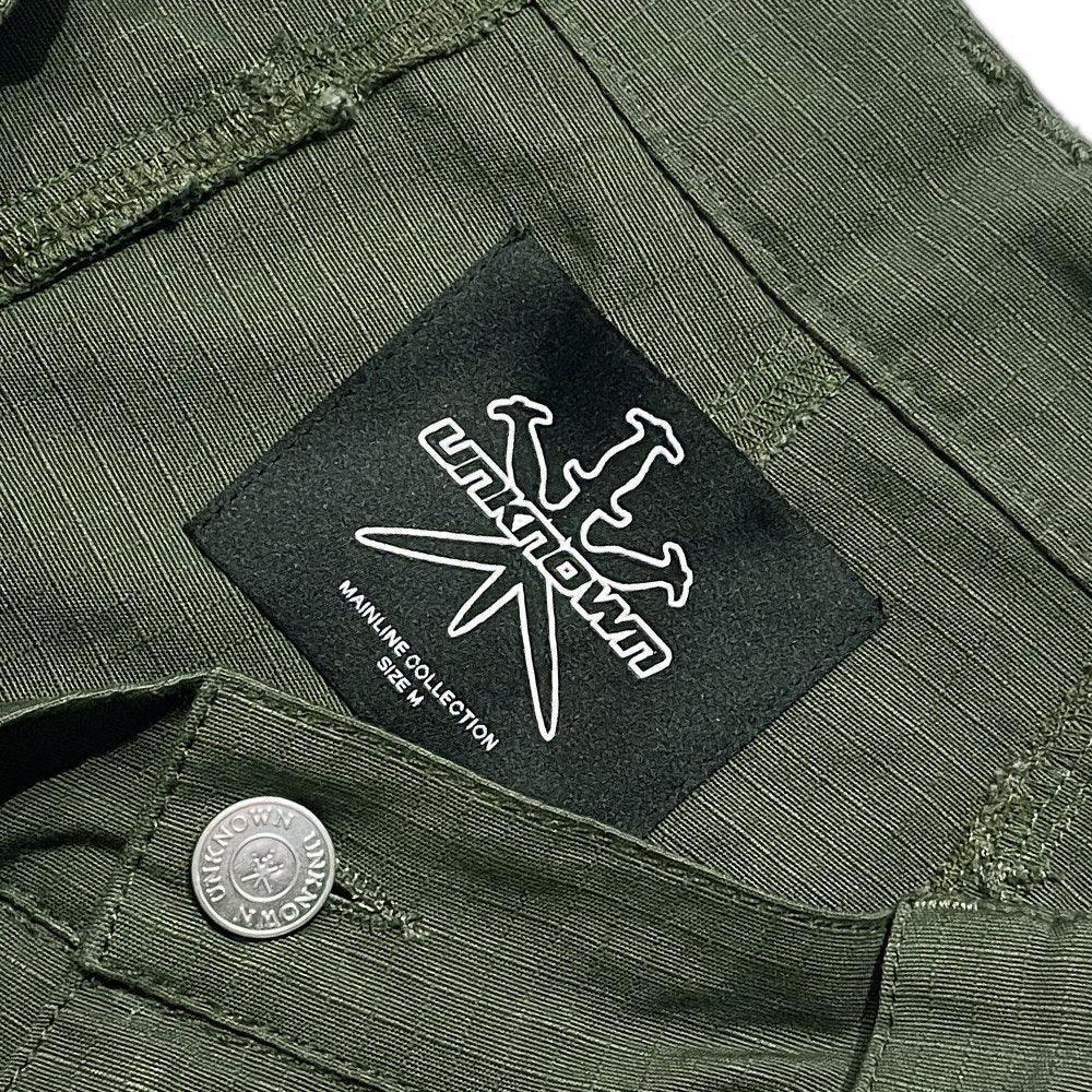 Cross Rhinestone Ripstop Cargo Pants - UNKNOWN LONDON - VENTURER