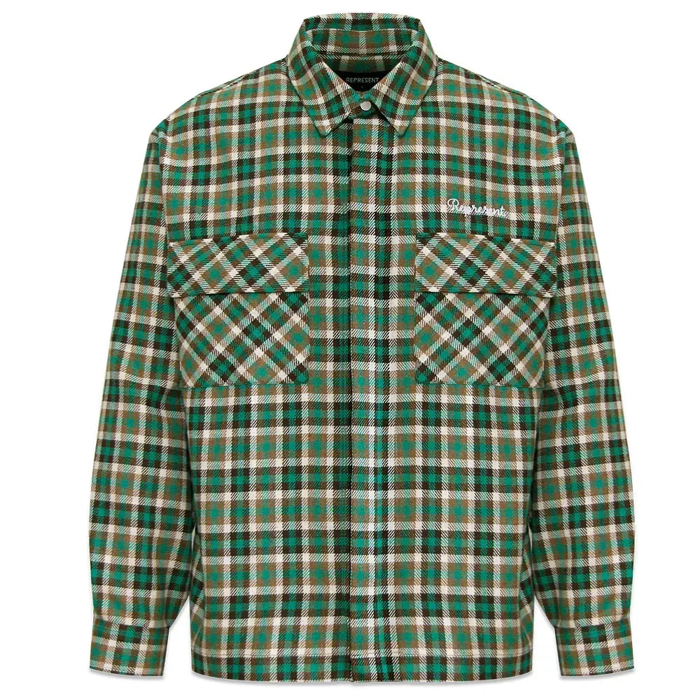 Long Sleeve Flannel Shirt - REPRESENT - VENTURER