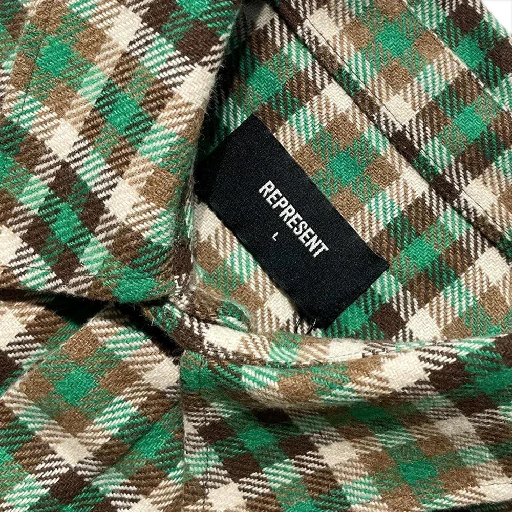 Long Sleeve Flannel Shirt - REPRESENT - VENTURER