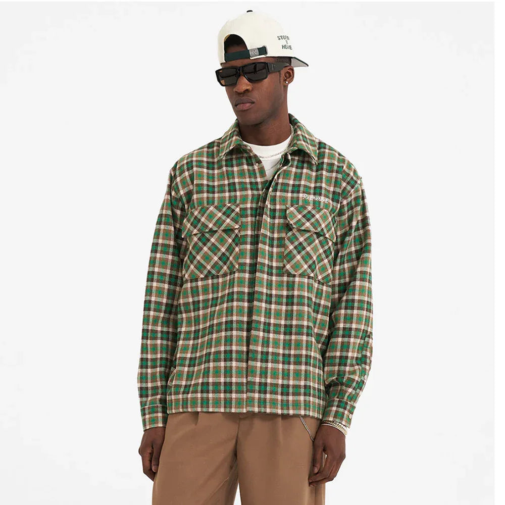 Long Sleeve Flannel Shirt - REPRESENT - VENTURER