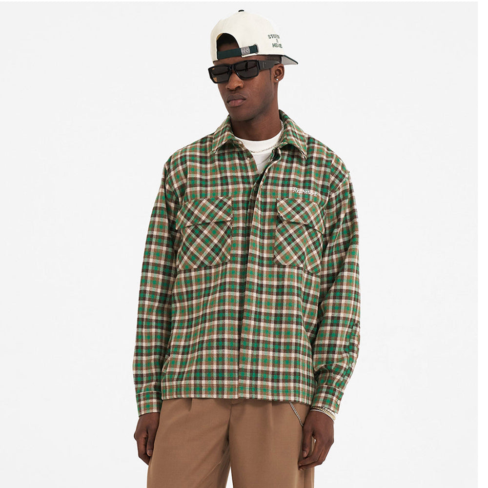 Long Sleeve Flannel Shirt - REPRESENT - VENTURER