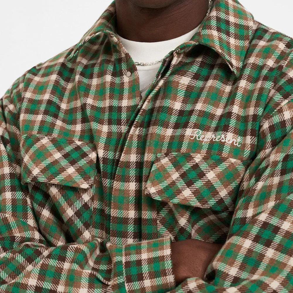 Long Sleeve Flannel Shirt - REPRESENT - VENTURER