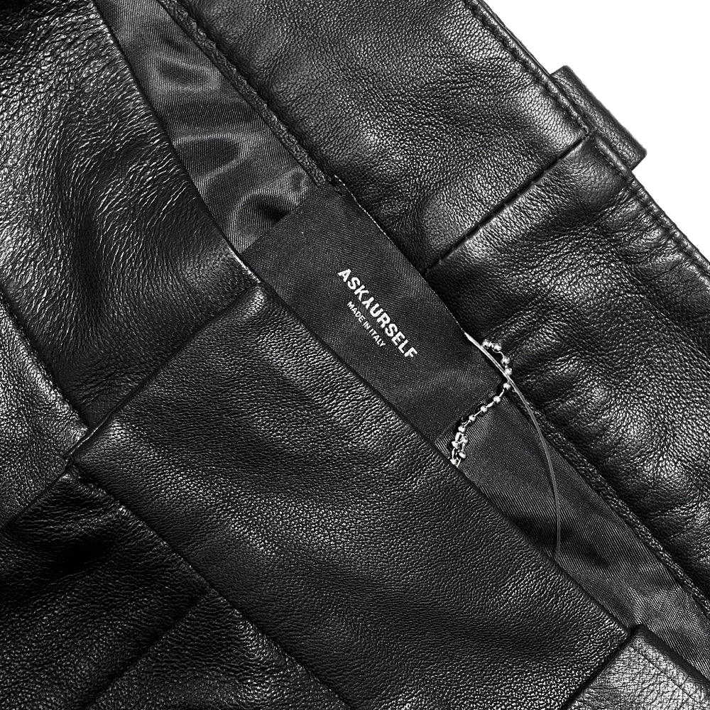 Nappa Leather Work Shorts