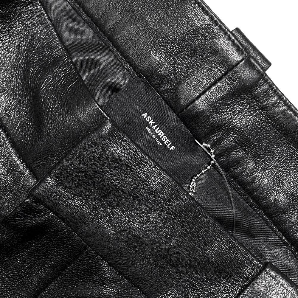 Nappa Leather Work Shorts - ASKYURSELF - VENTURER