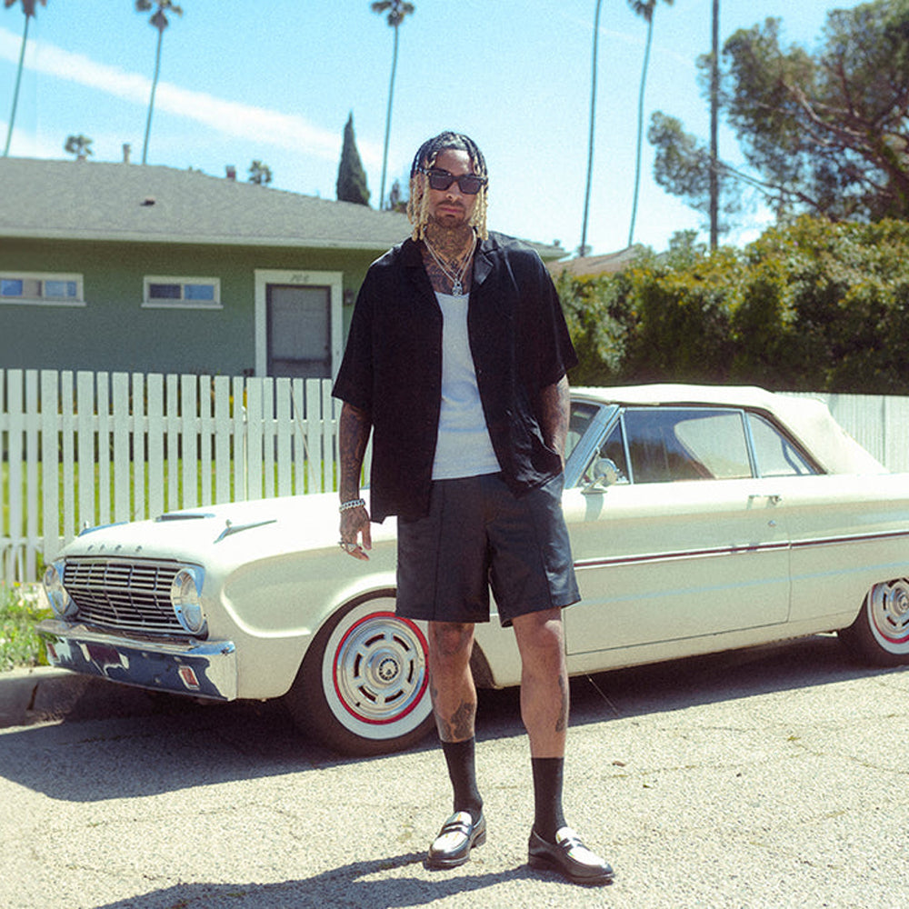 Nappa Leather Work Shorts