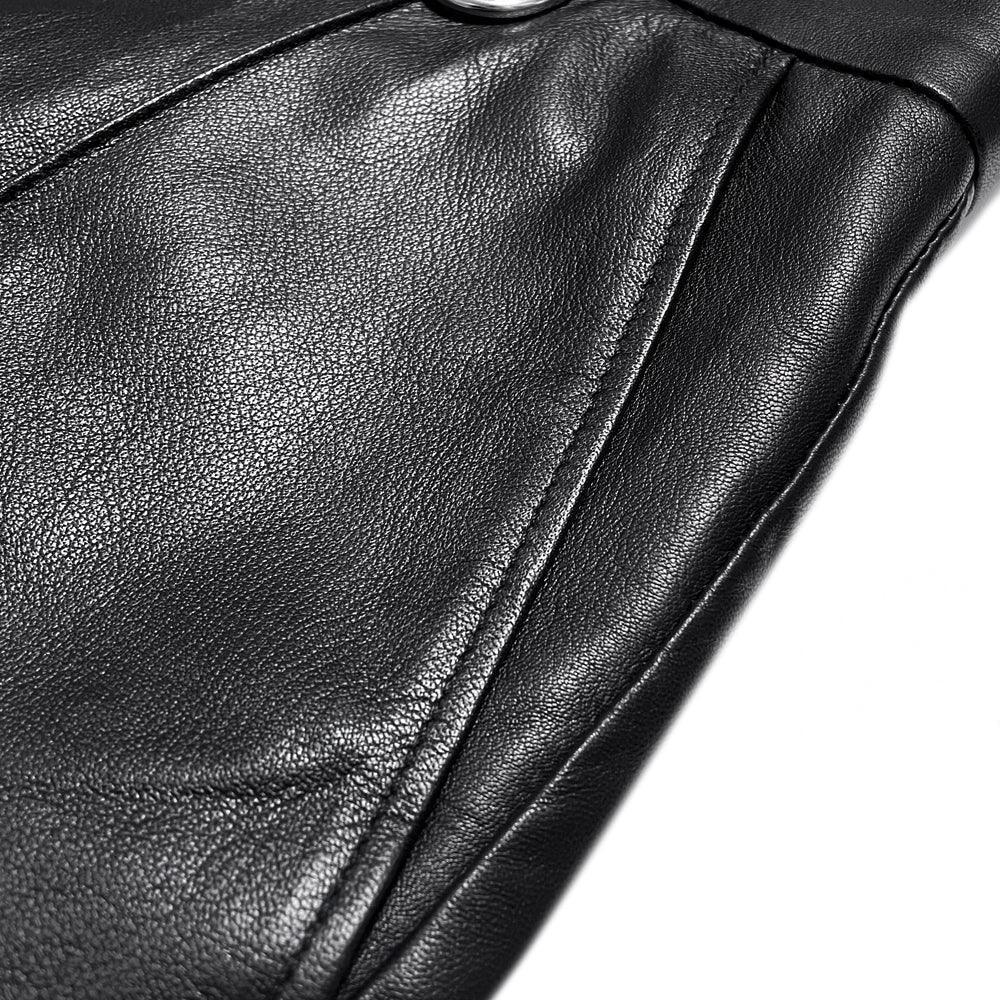 Nappa Leather Work Shorts - ASKYURSELF - VENTURER