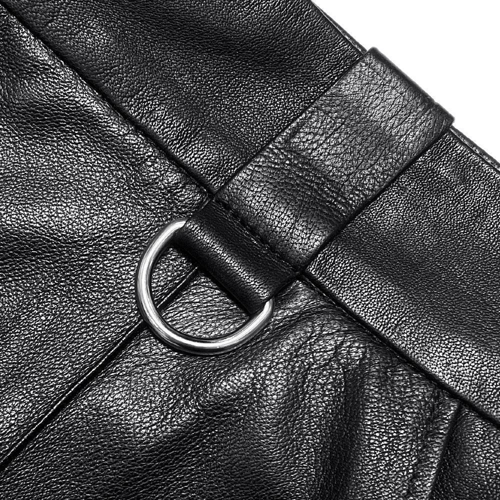 Nappa Leather Work Shorts - ASKYURSELF - VENTURER
