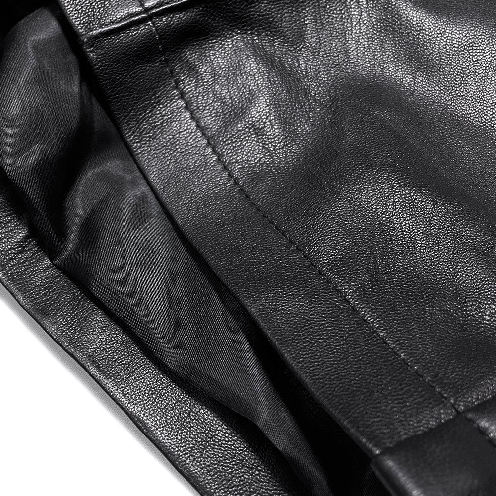 Nappa Leather Work Shorts - ASKYURSELF - VENTURER