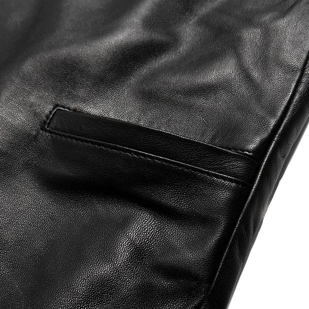 Nappa Leather Work Shorts - ASKYURSELF - VENTURER