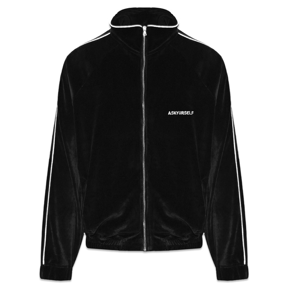 Velour Track Jacket