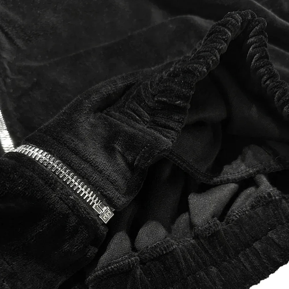 Velour Track Jacket - ASKYURSELF - VENTURER