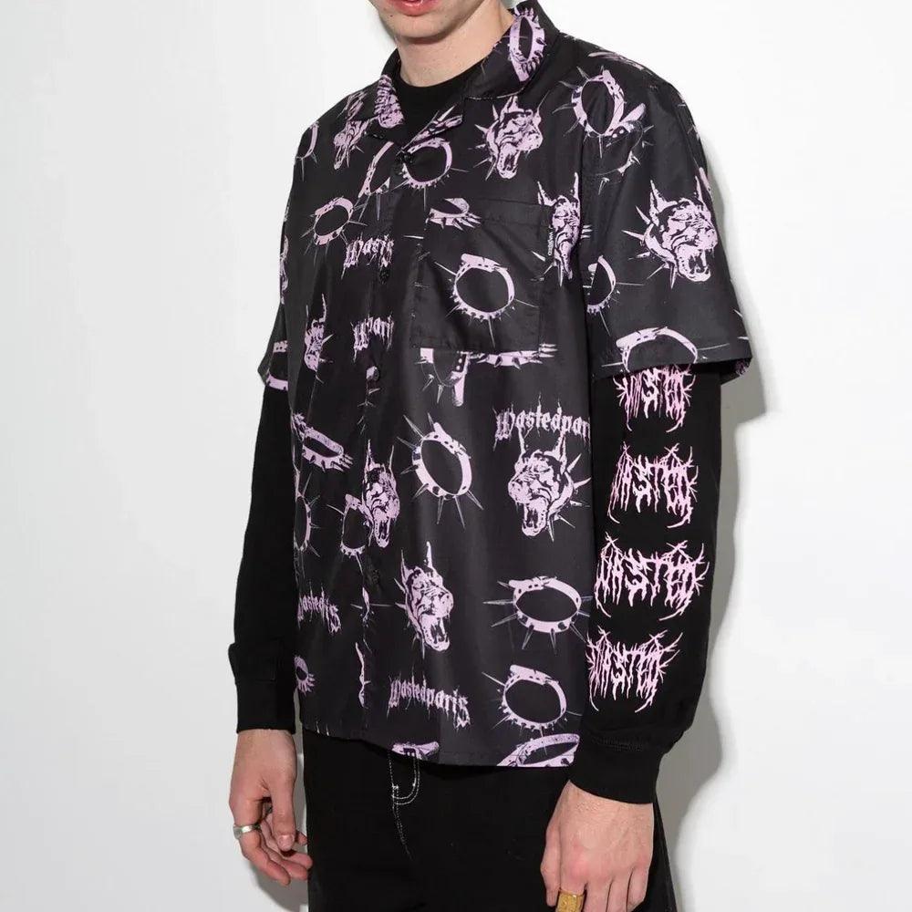 Spike Allover Shirt - WASTED PARIS - VENTURER