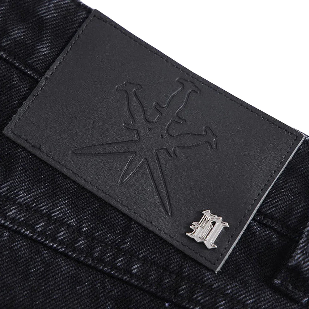 Distressed U&N Denim Shorts - UNKNOWN LONDON - VENTURER