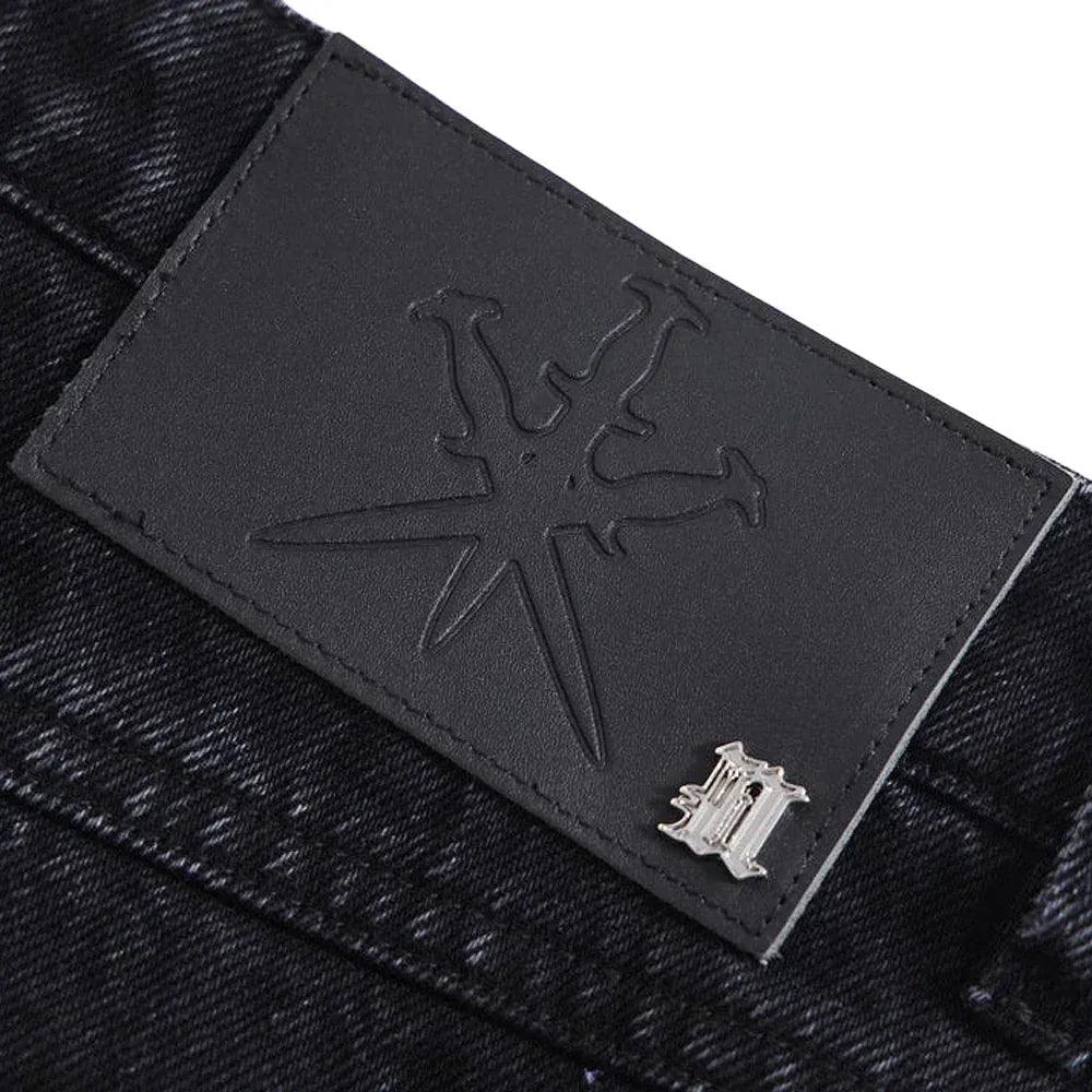 Distressed U&N Denim Shorts - UNKNOWN LONDON - VENTURER