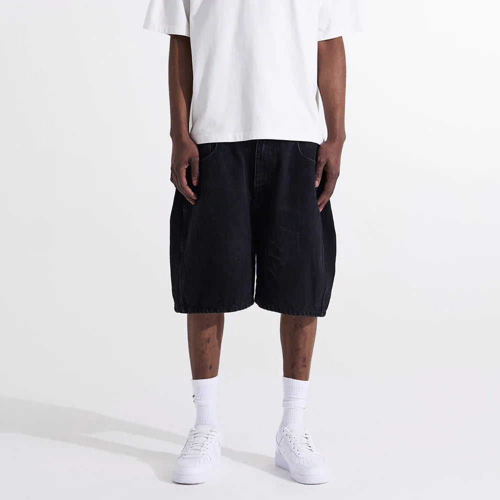 Distressed U&N Denim Shorts - UNKNOWN LONDON - VENTURER