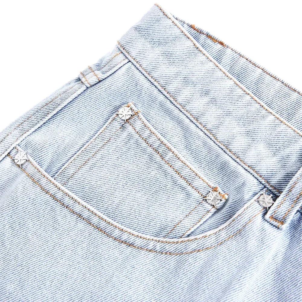 Distressed U&N Denim Shorts - UNKNOWN LONDON - VENTURER