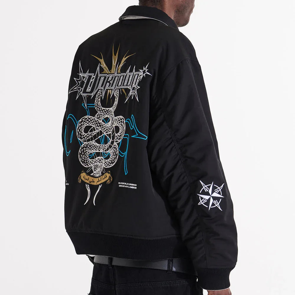 Reversible Camo Bomber Jacket - UNKNOWN LONDON - VENTURER