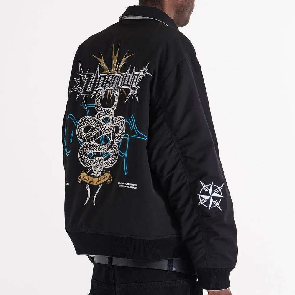 Reversible Camo Bomber Jacket - UNKNOWN LONDON - VENTURER