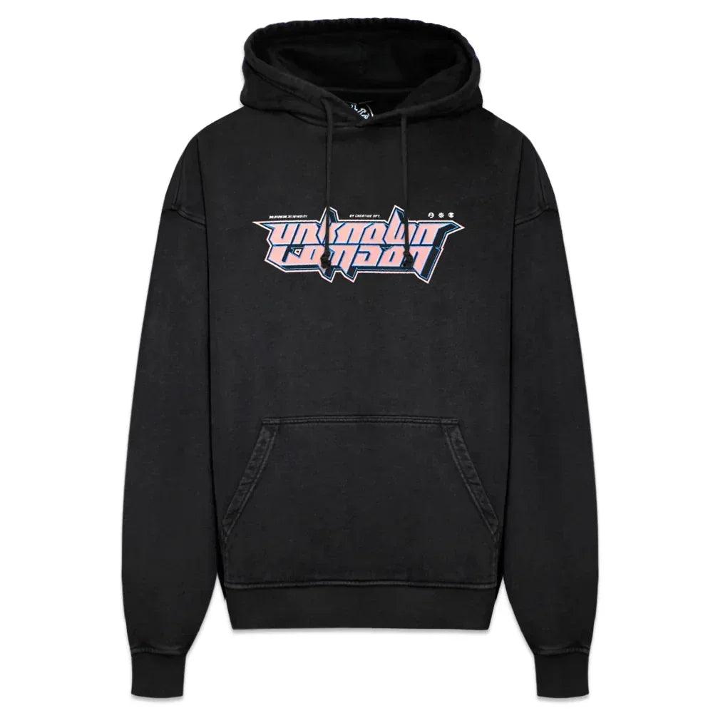 Retro Logo Hoodie - UNKNOWN LONDON - VENTURER