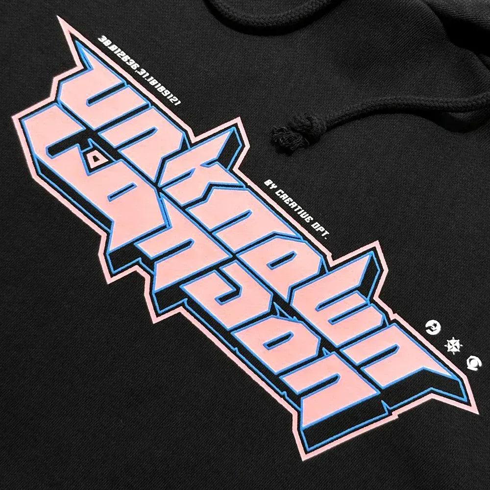 Retro Logo Hoodie - UNKNOWN LONDON - VENTURER