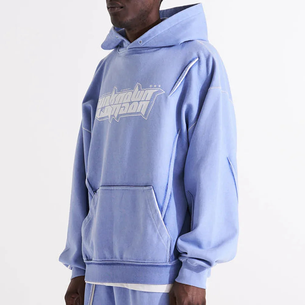 Retro Logo Hoodie - UNKNOWN LONDON - VENTURER
