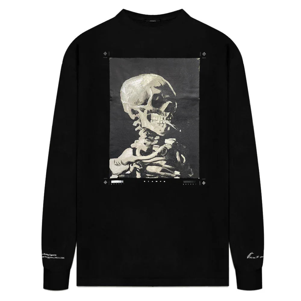 Skeleton LS Relaxed Tee - STAMPD - VENTURER
