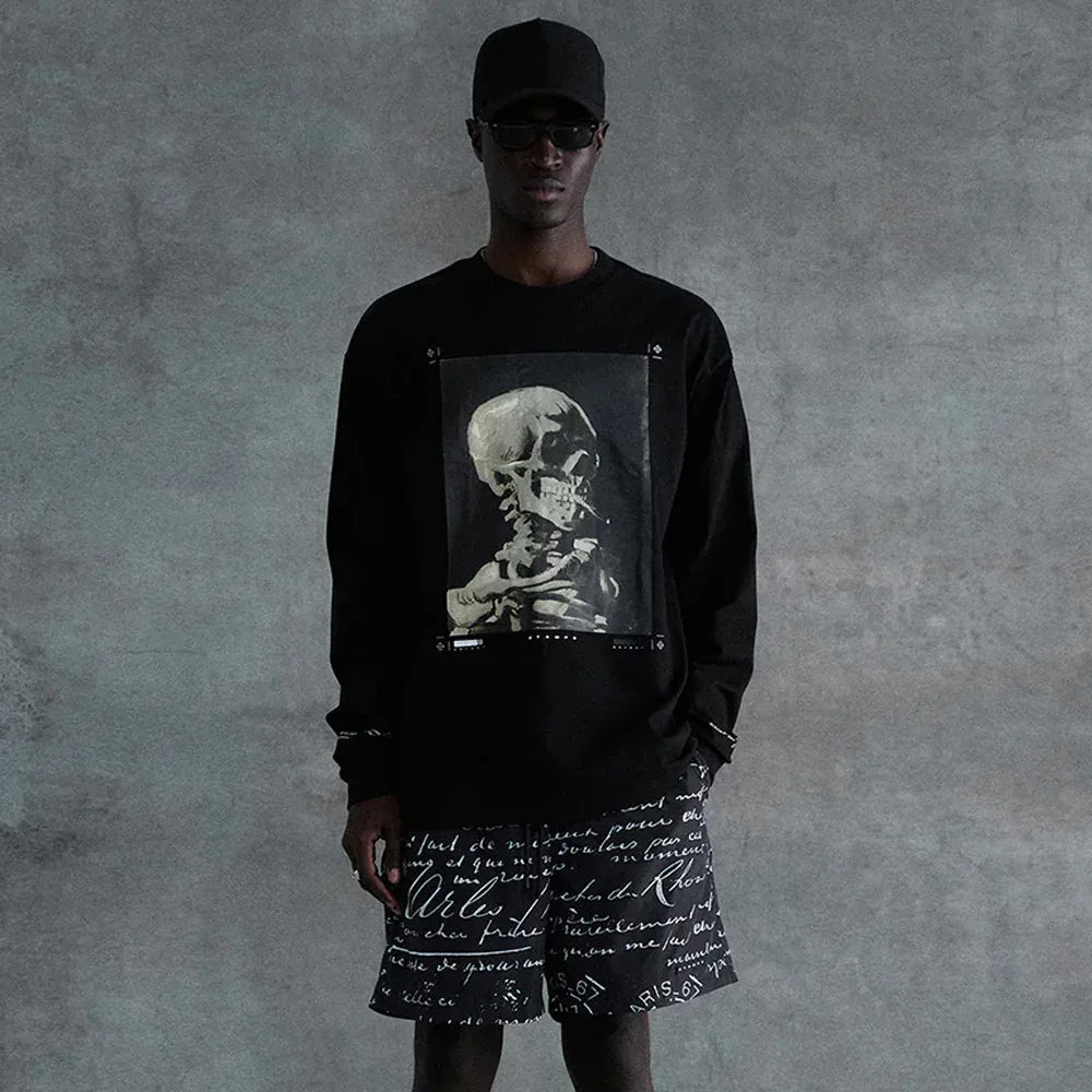 Skeleton LS Relaxed Tee - STAMPD - VENTURER