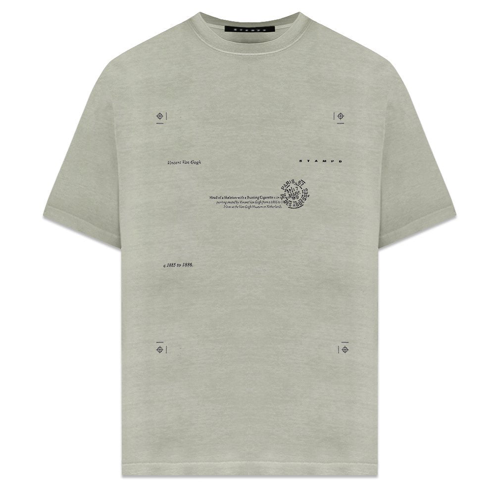 Skeleton Garment Dye Relaxed Tee V1