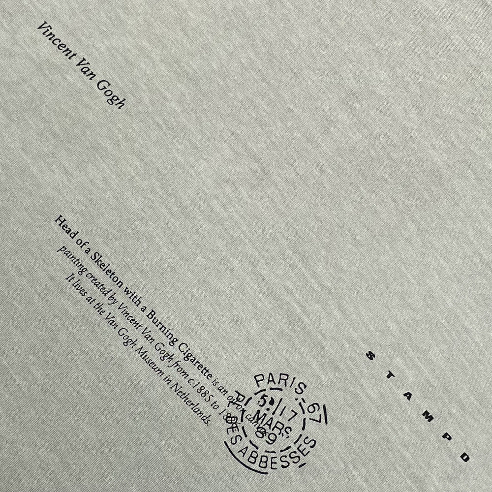 Skeleton Garment Dye Relaxed Tee V1